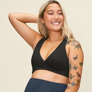 Girlfriend Collective May Crossover Bra